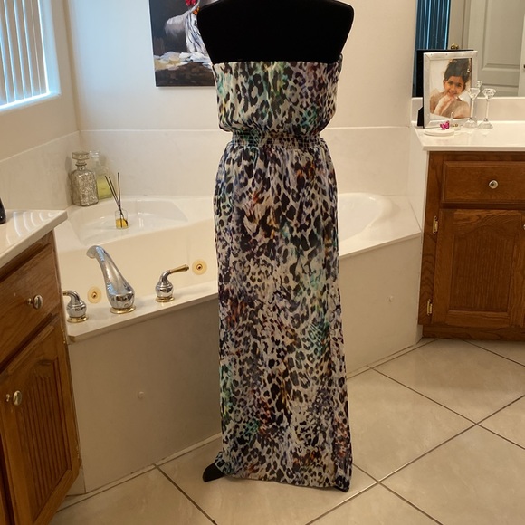 Maxi summer Dress  multi color - Picture 3 of 5